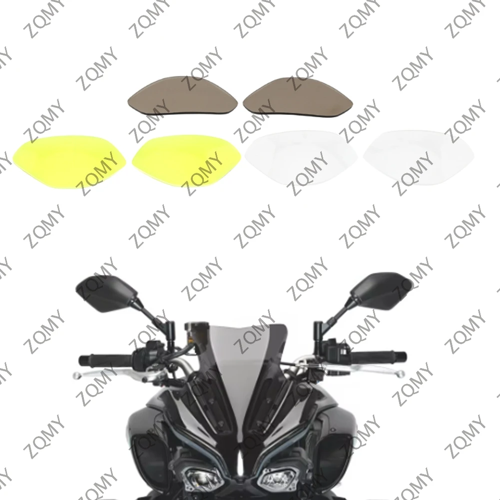 Фото 2 шт. Защитная крышка для фар, защита объектива для YAMAHA MT-10 FZ-10 2022 2003 2024 №2