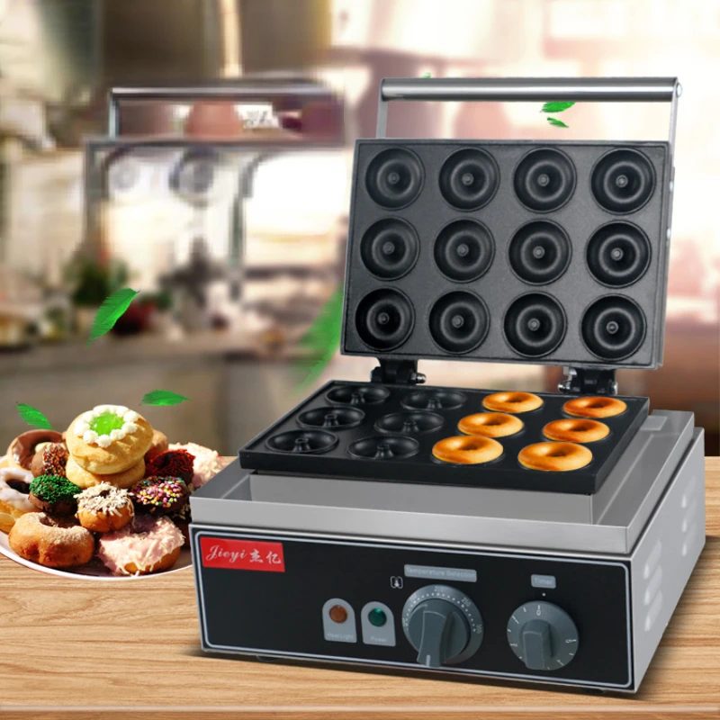 

110/220V 5A/6A/12A grid electric non stick pan Waffle Doughnut Cake Makers toaster pancake donut fully automatic sanduicheira