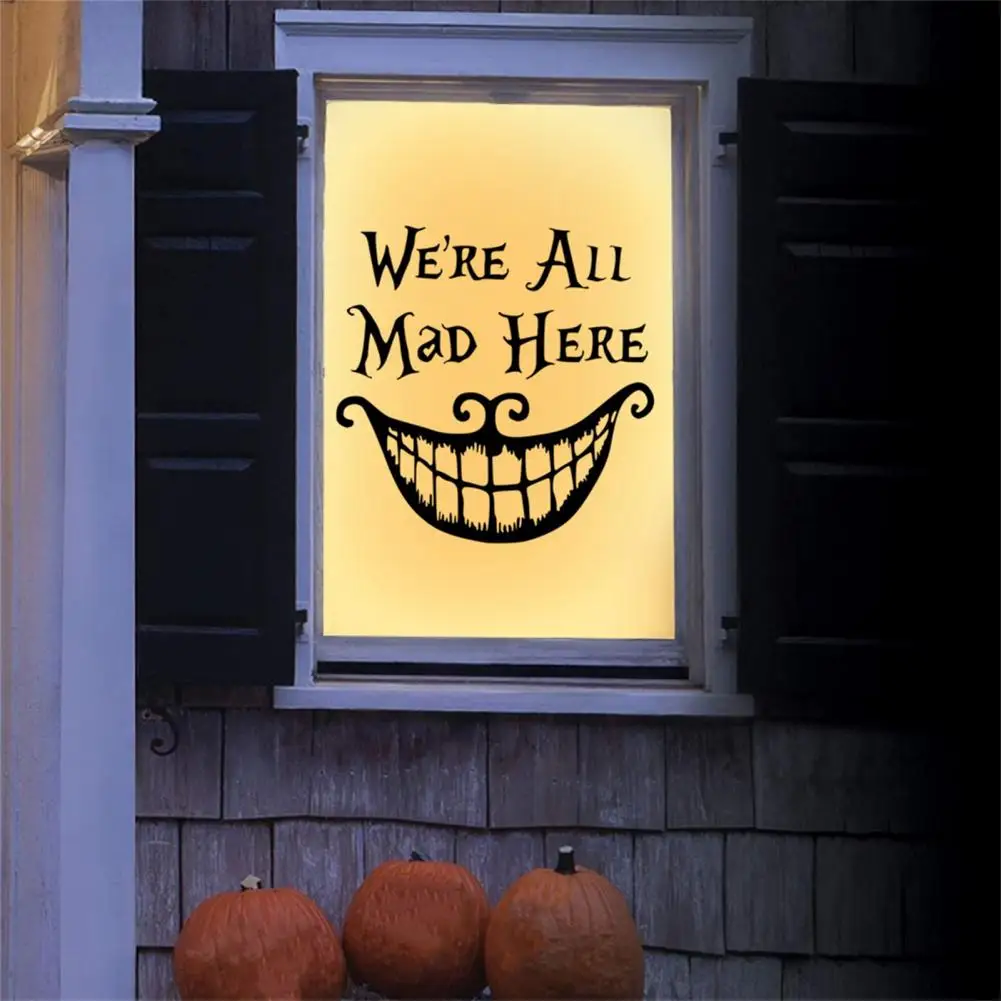 

Halloween Stickers Eco-friendly Long-lasting Pumpkin Accessories Halloween Wall Stickers Halloween Stickers