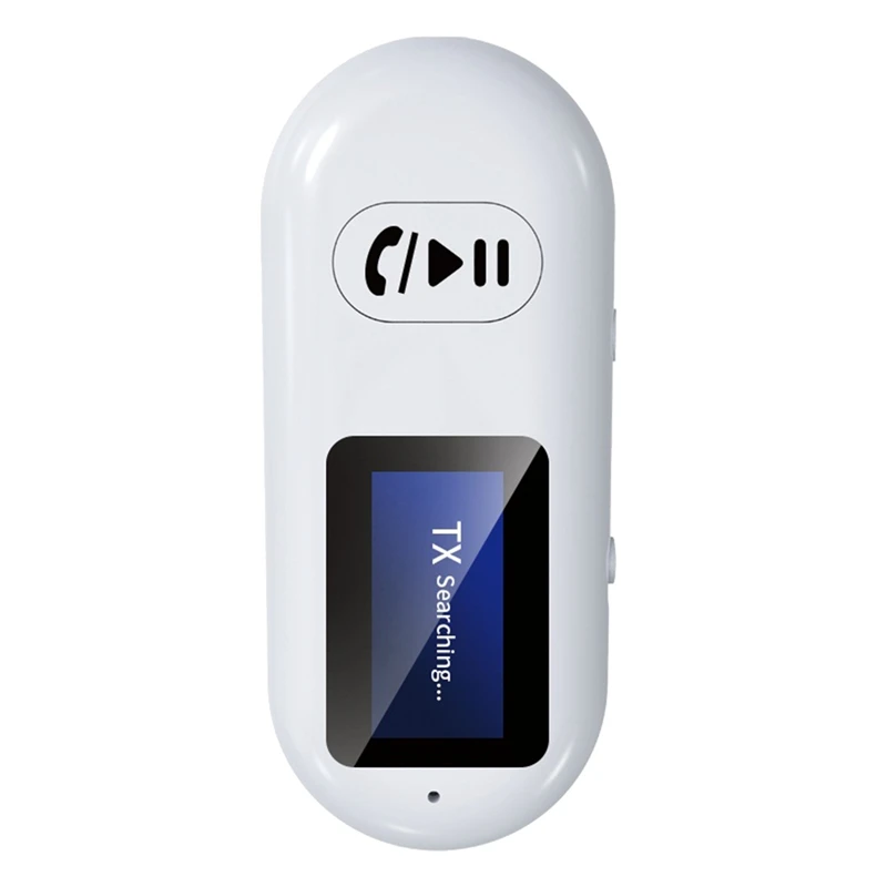 

AU42 -2 In1 Bluetooth 5.1 Transmitter Receiver 3.5Mm Jack Audio AUX Adapter Car TV Earphone Speaker For Car Audio Aux