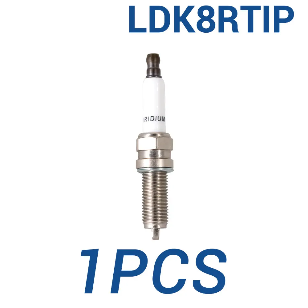 

1PCS Иридиевая платиновая свеча зажигания LDK8RTIP Замена для ILKR8R8 LKR8GI-8 CHERY F4J16-3707010AB SQRE4T15 SQRE4T15B 1.5T