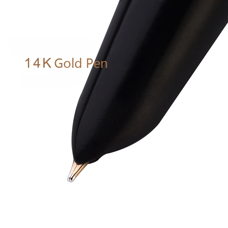 Перьевая ручка Hero 100 перо из 14-каратного золота высококачественная металлическая