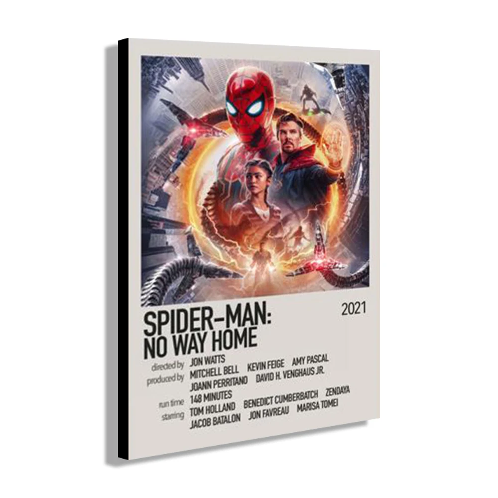 Постер Фильма Marvel Железный человек Человек-паук Черная Вдова Дэдпул Росомаха на