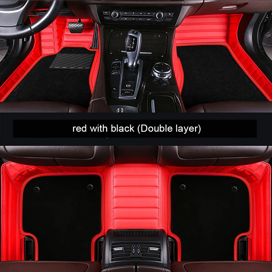 Custom car floor mats High elastic wire mat For Chrysler 300c 3D car-styling heavy duty all weather protection car accessorie