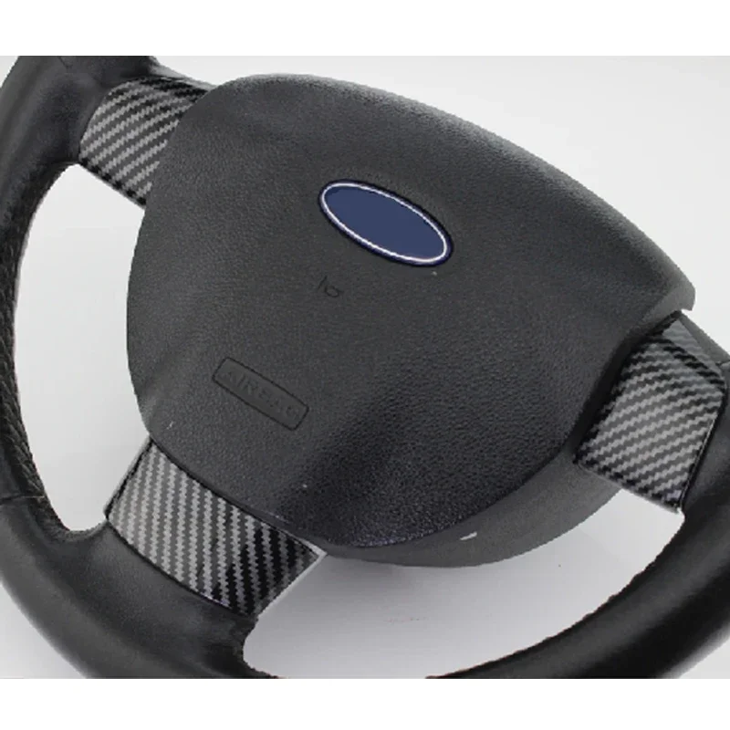 

Декоративный чехол на руль автомобиля, защитная накладка для Ford Focus 2 MK2 2005-2011, автомобильные аксессуары