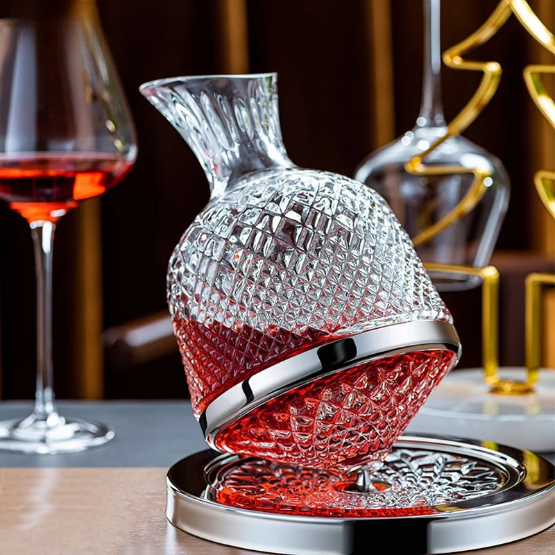 

Персонализированный и креативный верхушка, вращающийся семейный стеклянный бокал для вина, подарки, аксессуары для вина, аксессуары для бара