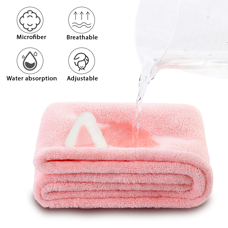 Женская шапочка для душа волшебная быстросохнущая сушилка волос полотенце