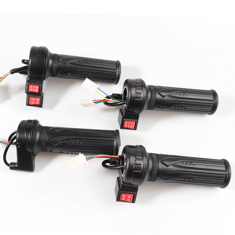 

Electric Bicycle Throttles E-bike Twist-Throttle High / Medium / Low Speed /Forward / Reverse Accelerator Cyclings Accessories