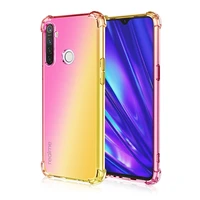 for oppo realme 5 shockproof slim ultra thin flexible tpu soft silicone airbag anti drop phone cover for realme 3 5 6 pro funda
