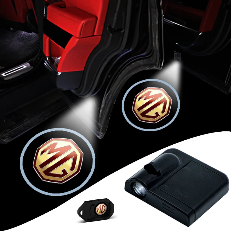 

2Pc Car Door Auto Logo LED Ghost Shadow light Welcome light For Buick Accessories Encore Envision GL6 GL8 Lacrosse Regal Verano