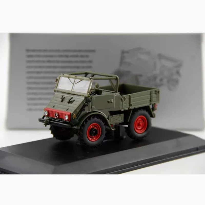 Литой под давлением масштаб 1:43 Unimog U401 трансформируемый внедорожник модель