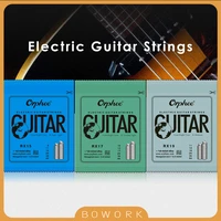 1 set orphee electric guitar string rx15 rx17 rx19 super light nickel plated steel quality electric guitarra string accessories