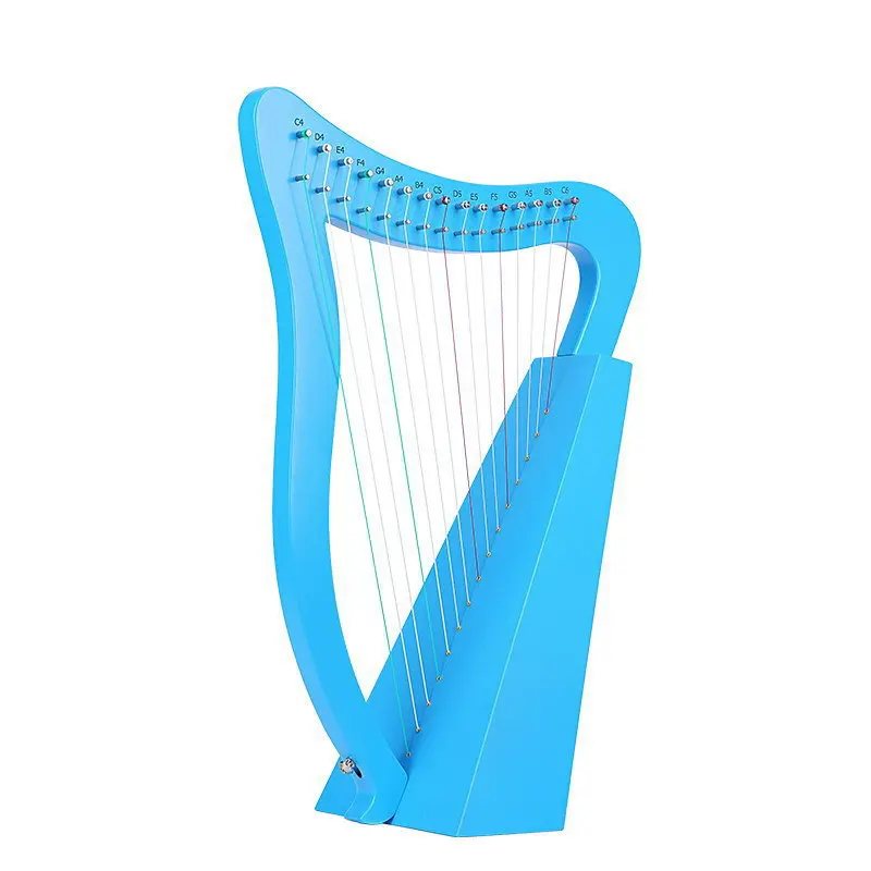 

Veneer Wood Lyre Harp 15 Strings Professional Triangle Traditional Lyre Harp Shaker Tuning Instrumento Lira Harp Lyre Strings