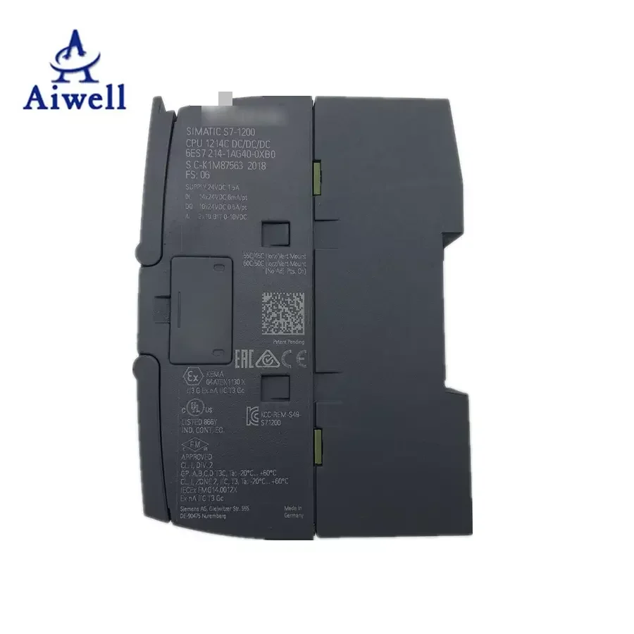 ПЛК Simatic S7 1200 S7-1200 Модуль процессора 1214C 6ES7214-1AG40-0XB0