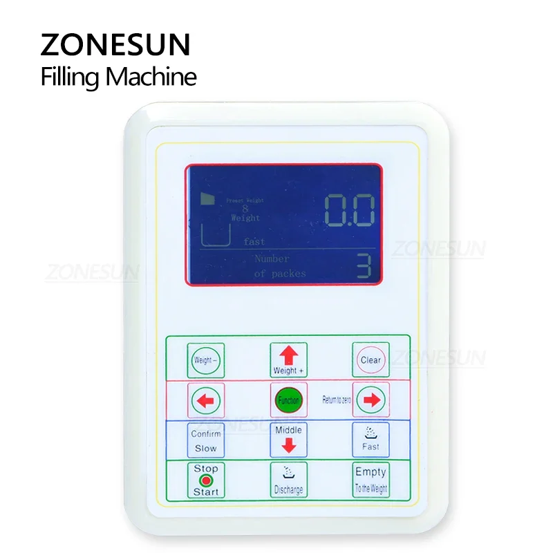 ZONESUN 1-99 г машина для упаковки чая пакетик наполнитель гранул мушмула