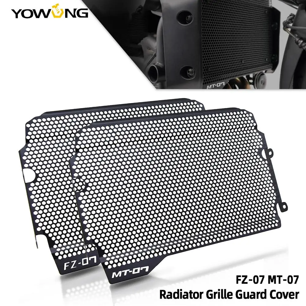 For MT-07 FZ-07 MT07 2018 2019 Motorcycle Accessories Radiator Grille Cover Guard Stainless Steel Protection Protetor