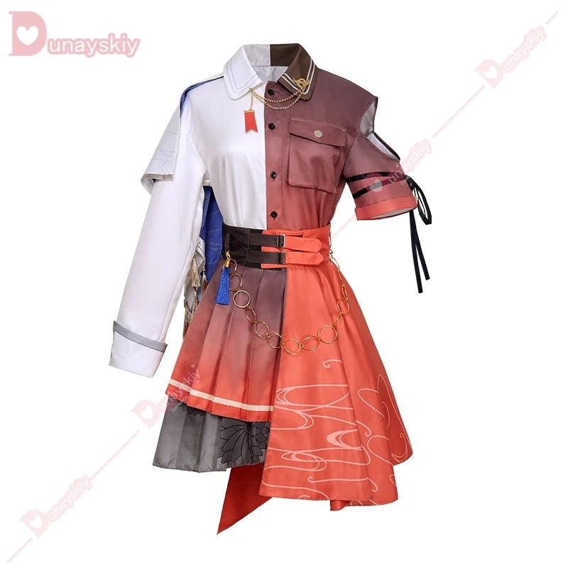 Otori Emu Tenma Diva Mizuki Momoi Airi Косплей Костюм Розовое Платье Игровая Униформа Проект Sekai