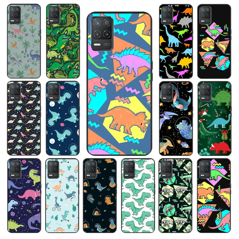 

Cute Dinosaur Baby Phone Case for OPPO Realme 8 7 6 6Pro 7Pro 8Pro 6i 5i Realme C3 C21 C21Y C11 C15 C20 C25 X3 SuperZoom