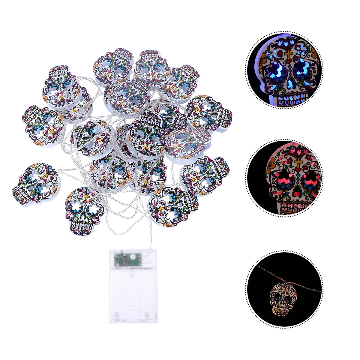 

Para Mujer Interior Decorative String Lights Decorate Plastic Halloween