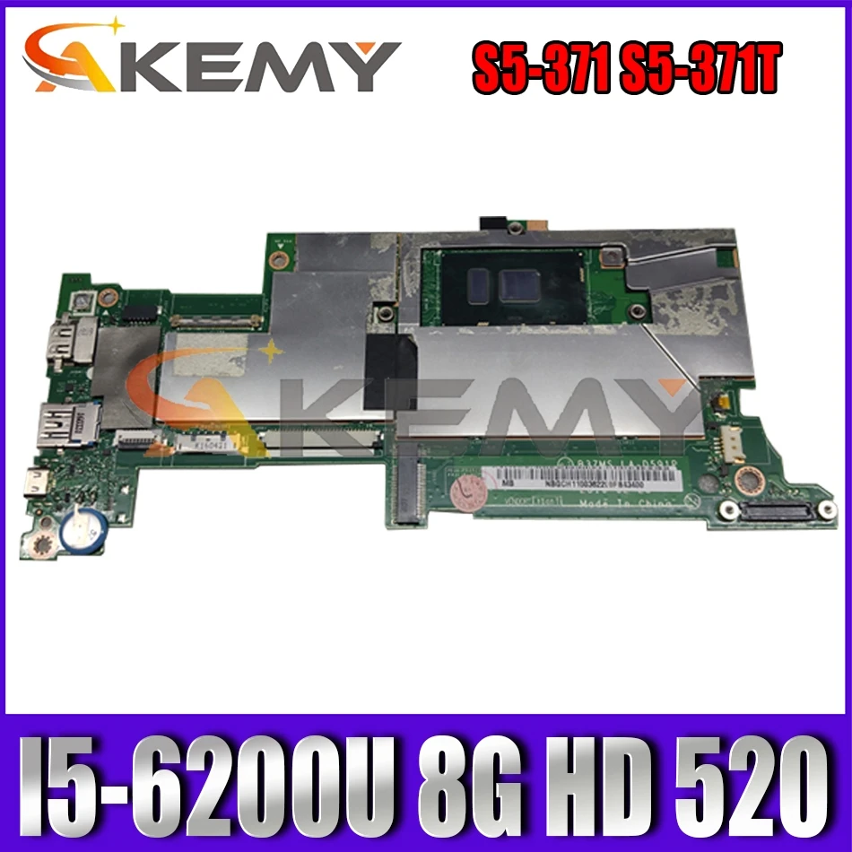 

Материнская плата для ноутбука AKEMY NBGCH11004 NB. Gch11. 004 LA-D591P для Acer swift Φ S5-371T SR2EY S5-371 8g Ram GMA HD 520
