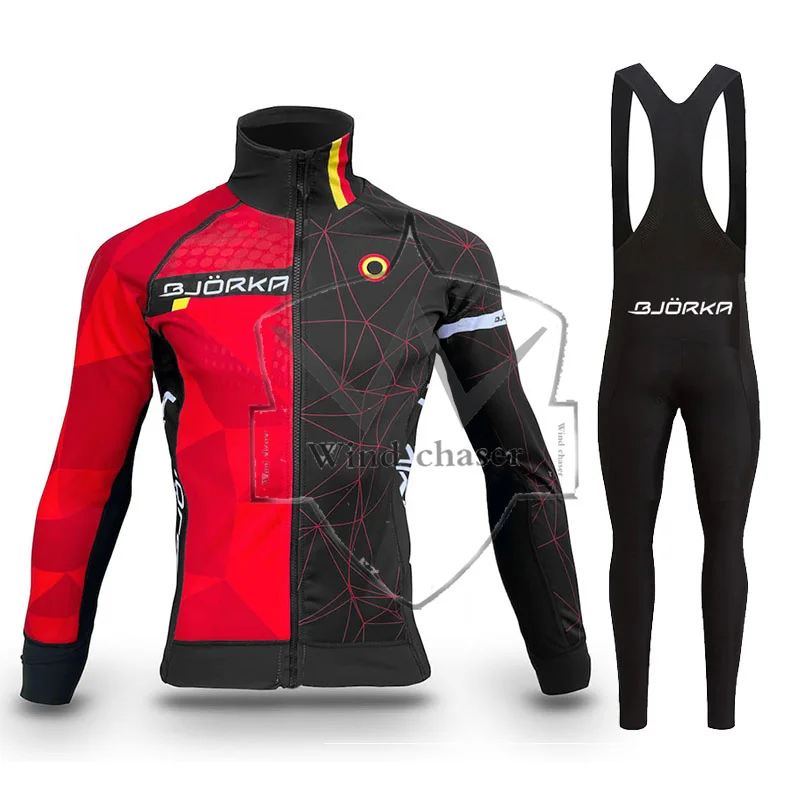 

New Germany BJORKA 2023 spring and autumn Long shirt Cycling Sets Bicycle Clothing Breathable Road bicycle Clothes Ropa Ciclismo