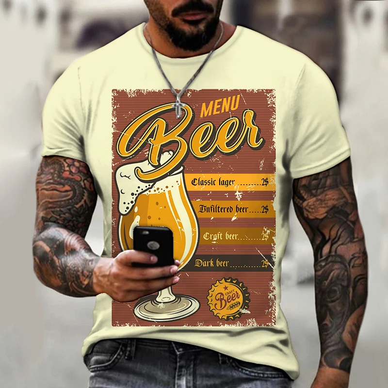 

Men's T-shirts 2022 New 3D Printed T-shirt Luxury Hip-hop Tops Harajuku Street Tracksuit Summer Tees