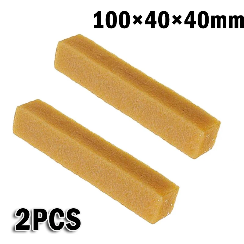 

2Pcs Glue And Residual Eraser Glue Eraser Sandpaper Eraser Adhesive Remover Rubber Cleaning Block Cleaning Tool 100×40×40mm