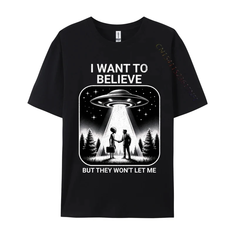Я хочу верить но они не пусть меня НЛО обычные футболки с верхом простые - Цена: 1083