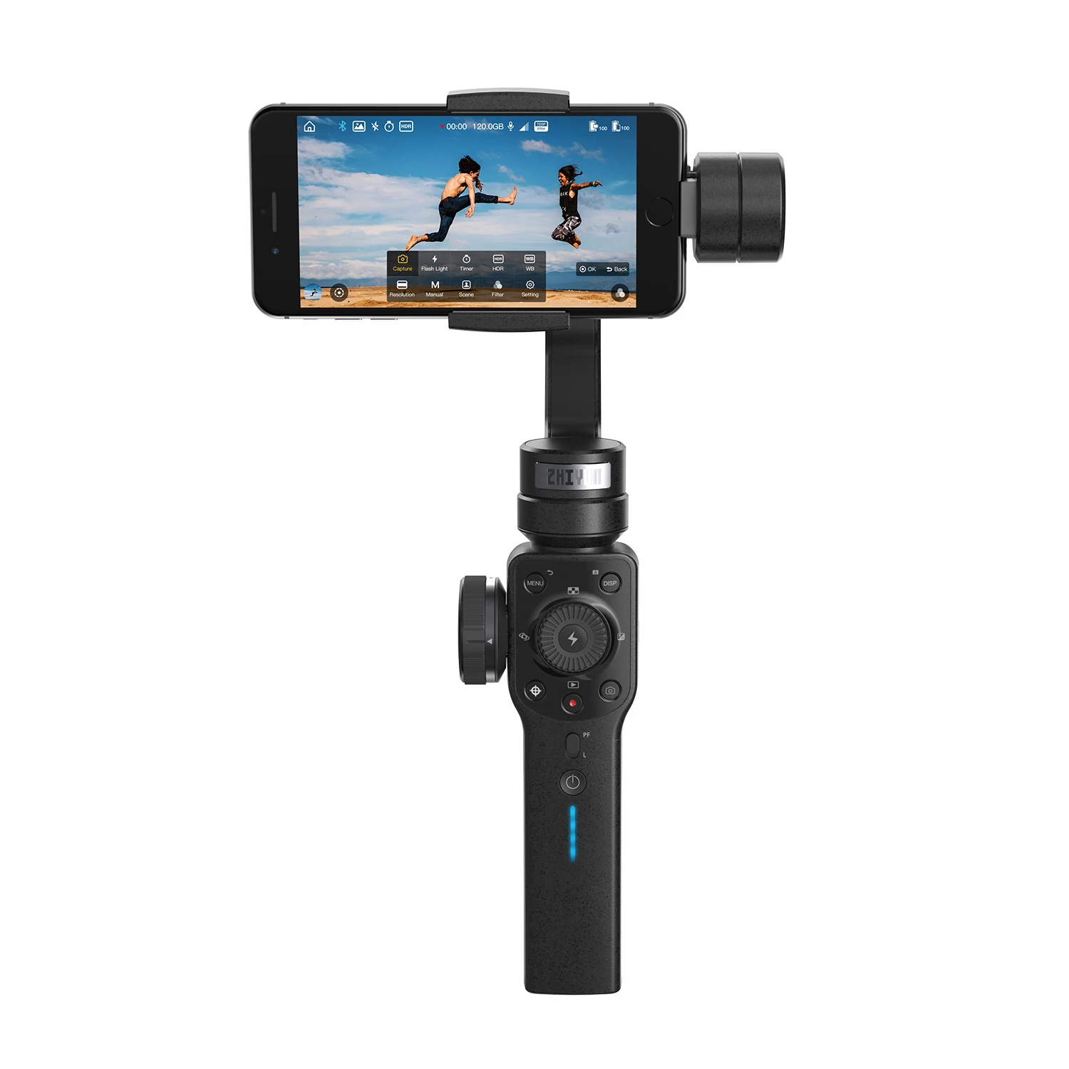 

ZHIYUN Smooth 4 3 - Axis Phone Gimbals Handheld Stabilizers for Smartphones Action Camera iPhone 11 Pro Max XS X 8P Samsung