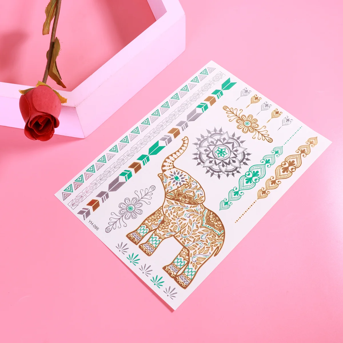 

5 Sheets Creative Body Stickers Kids Funny Temporary Party Temporary Temporary