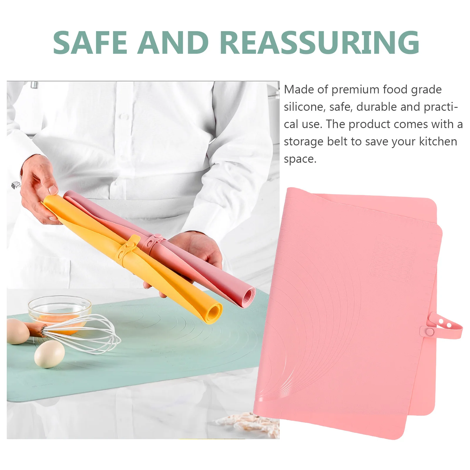 Коврик для замешивания теста весы раскатки муки кухонный аксессуар выпечки