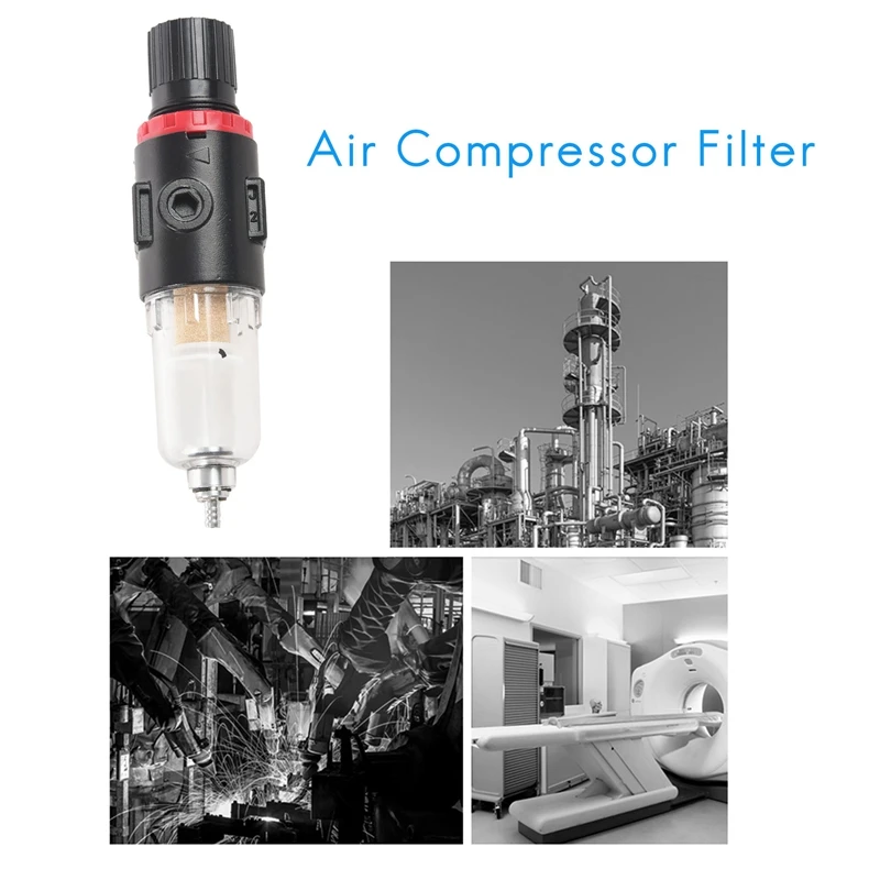 1/4 фильтр воздушного компрессора сепаратор воды ловушка набор инструментов с