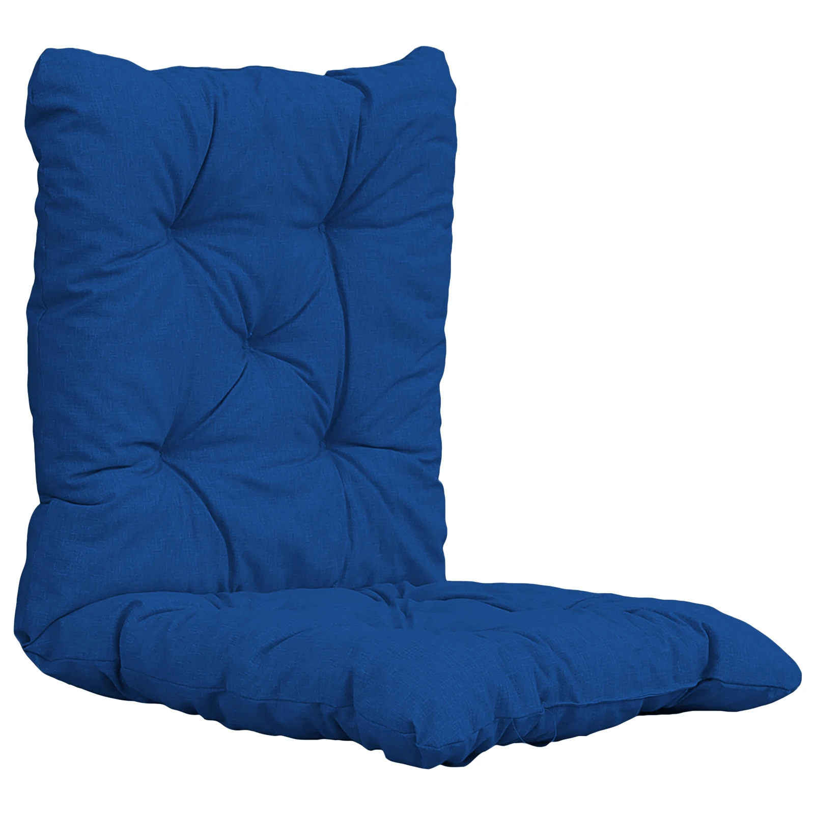 

Rocking Chair Cushion Thicken Soft Sun Lounger Pad Back Support Non-Slip Folding High-Backed Garden Recliner Seat Cushion Pad
