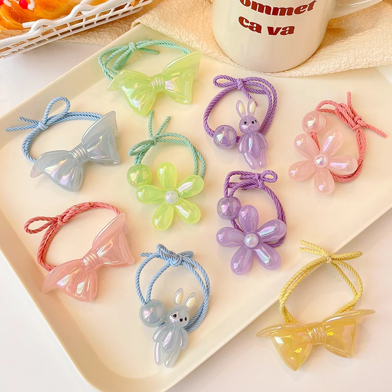 

5 шт./компл., Детские эластичные резинки для волос