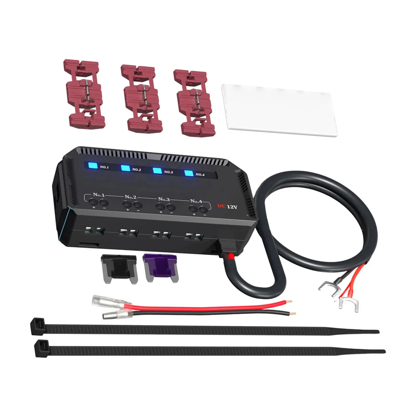 Держатель блока предохранителей лезвия 12 В 20 А термостойкий для лодочных