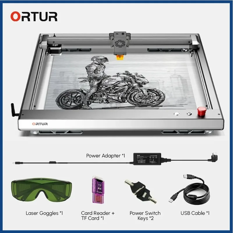 

ORTUR OLM3 10W CNC Laser Engraver WIFI APP Offline Control 20000MM/Min Laser Engraving Cutting Machine For Wood Acrylic Metal