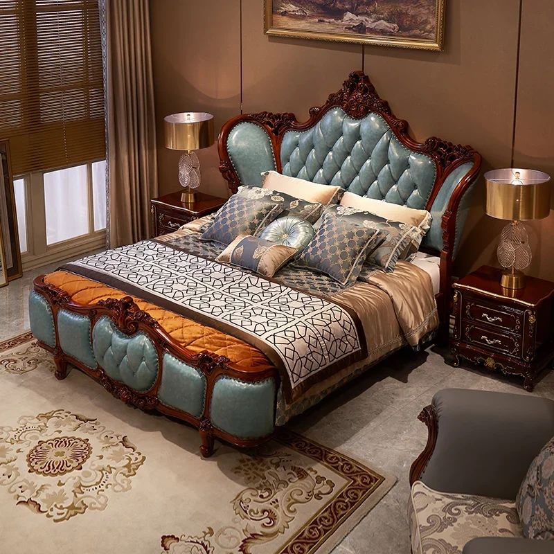 Недорогие королевские оправы для кровати Современная многофункциональная