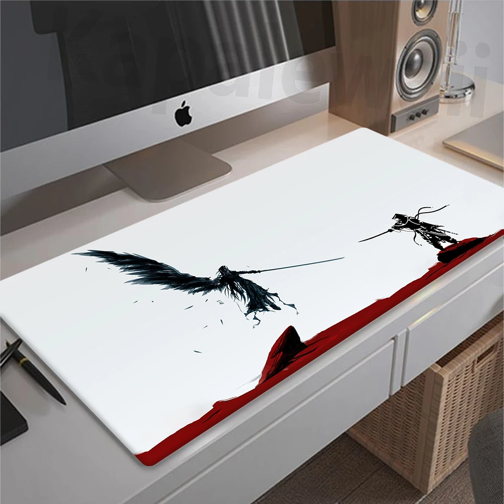 

Japanese Samurai Mouse Pad Grande Mousepad Large Game Mouse Mat XXL Mausepad Desk Mat Gaming Pc Accessories Keyboard Pads