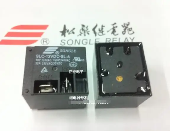 

Реле SLC-12VDC-SL-A 4-pin 30A T91