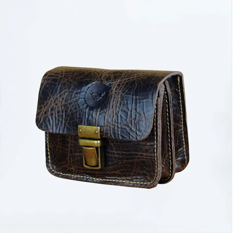 

Wild Zone, 2017 New Hot, Korean Version, Leisure, Head Layer, Crazy Horse, Cowhide, Men's Purse #1195