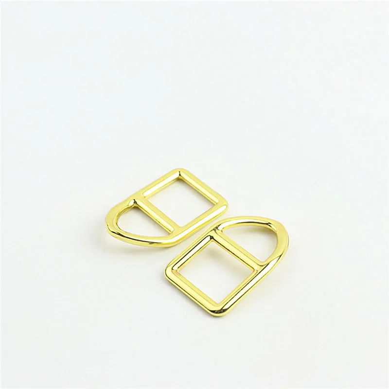 50pcs ID16/19mm Tri-Glide Buckles Slider D Ring Adjust Hook DIY Bags Strap Adjustment Buckle Webbing Belt Clasp