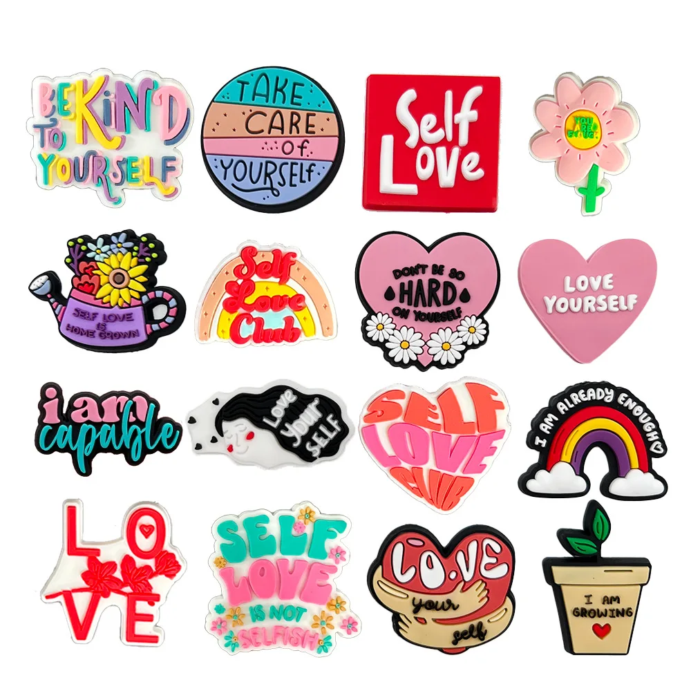 Серия Love Yourself подвески для обуви аксессуары детские садовые украшения с пряжкой