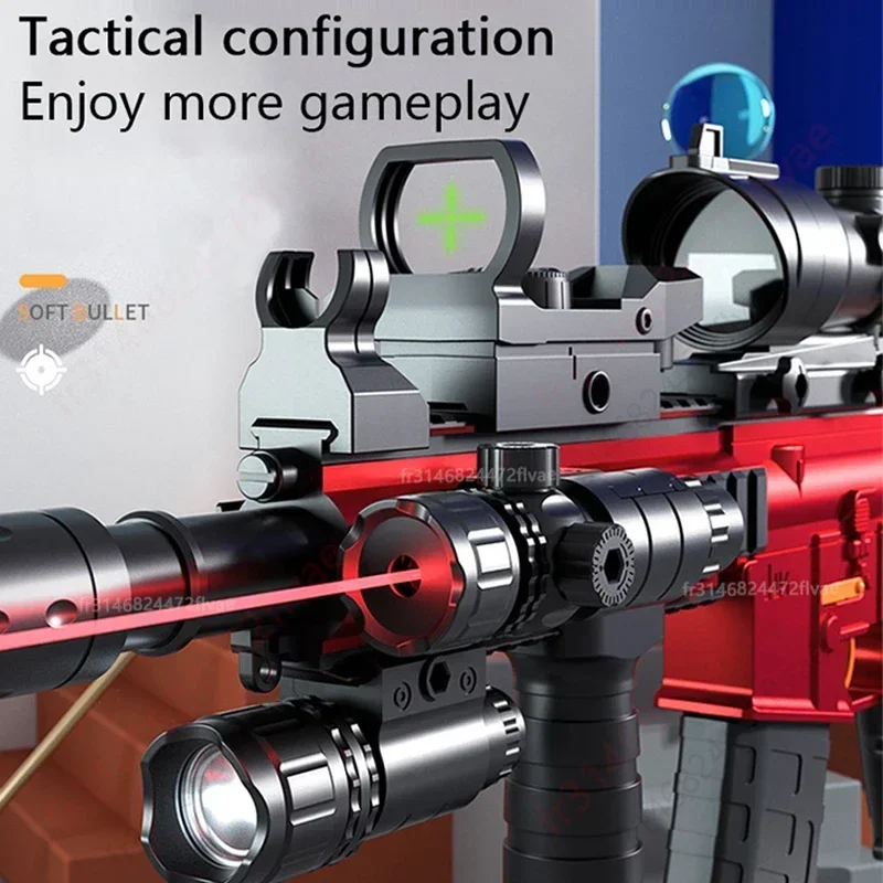 Автоматический пистолет M416 игрушка авто гелевый шарик балластер детские игрушки