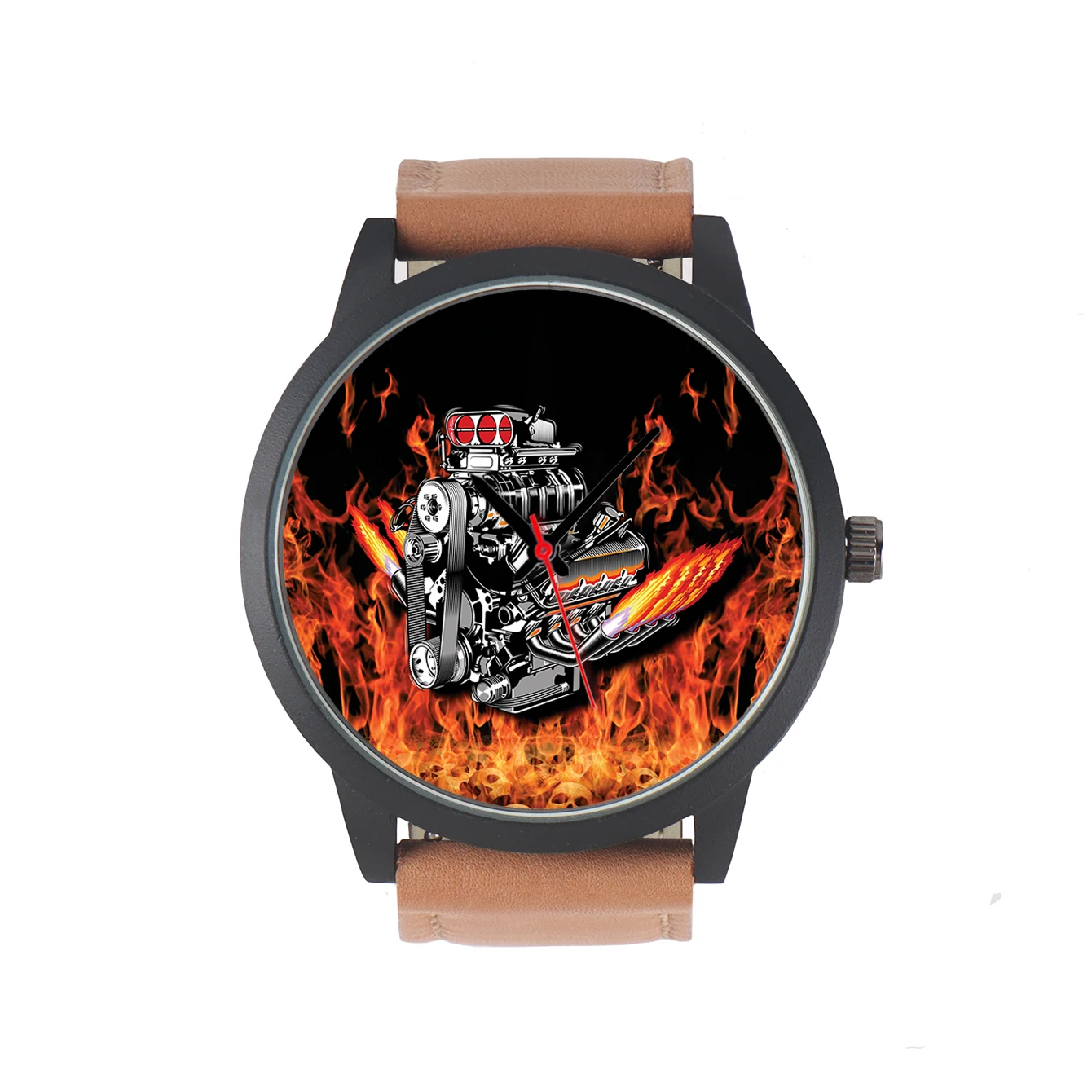 2024 наручные кварцевые мужские часы с 3 стрелками и двигателем