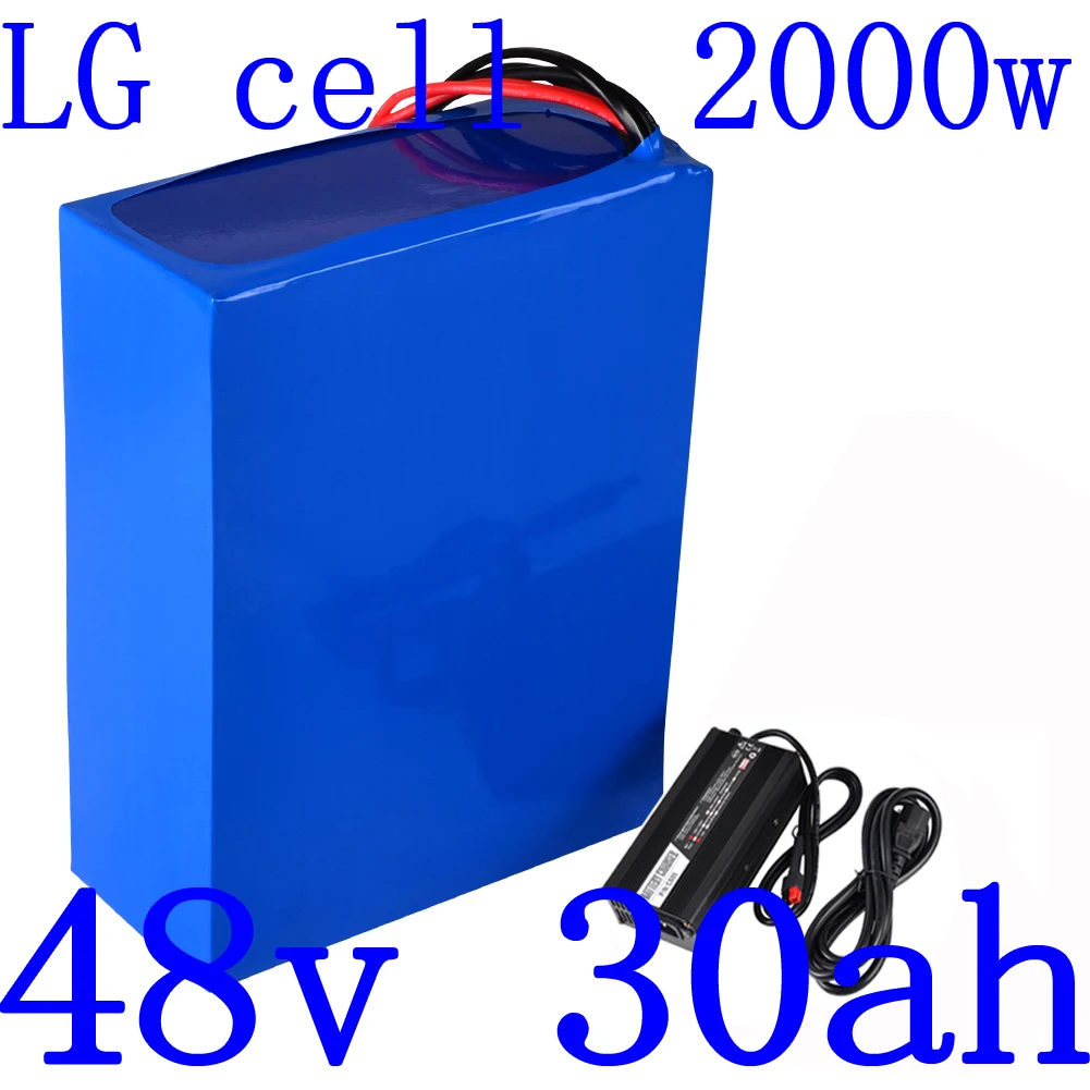 

ebike battery 18650 cell 48V 30Ah 25Ah 20Ah 15Ah 10Ah lithium ion electric bike batteri For 1000W 1500W 2000W electric bicycle