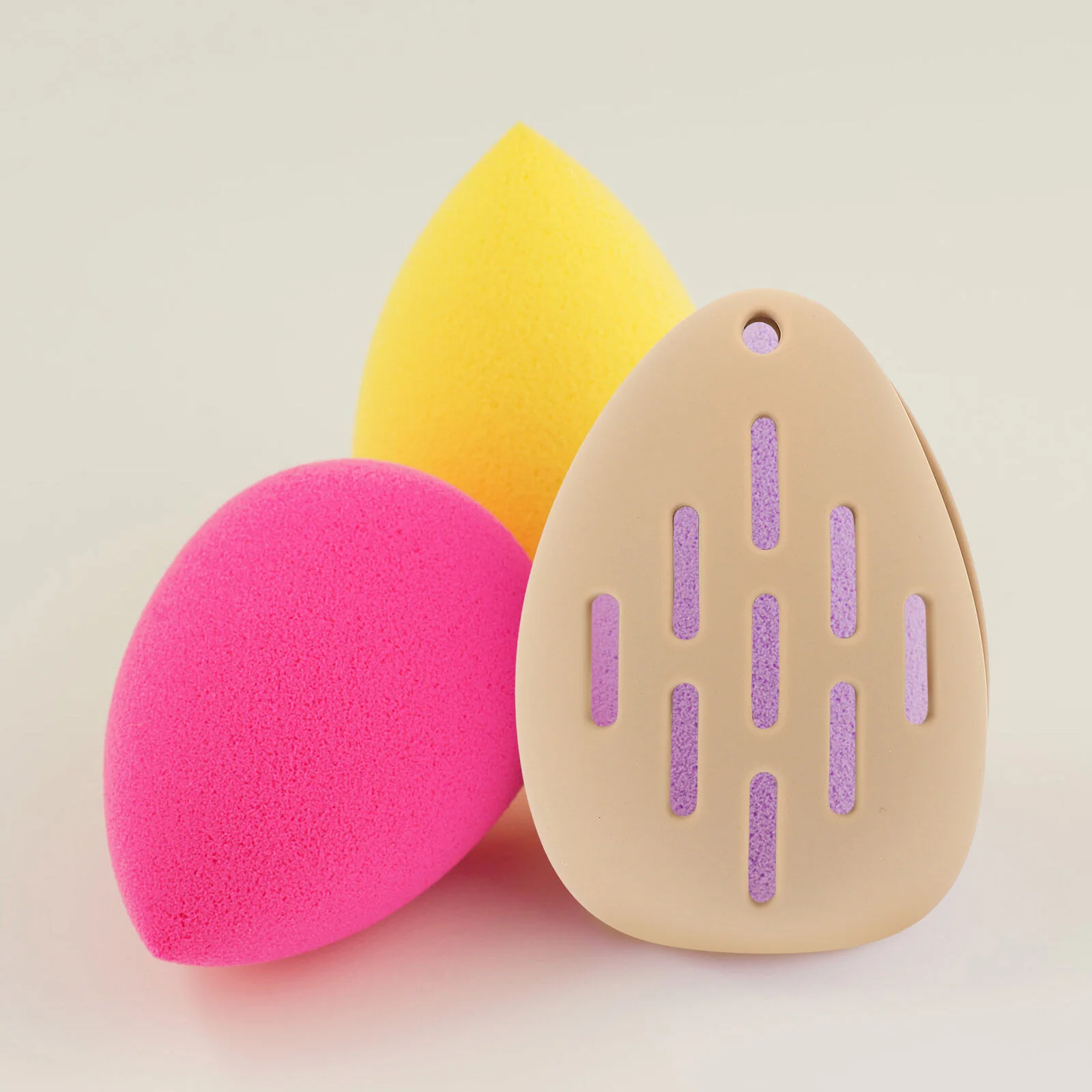 

Powder Puff Holder Makeup Sponge Storage Box Travel Case Blender Mini Accessories Small