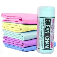 4332cm chamois car wash towel absorbent pva cleaner cloth home hair drying towels cleaning tool car styling