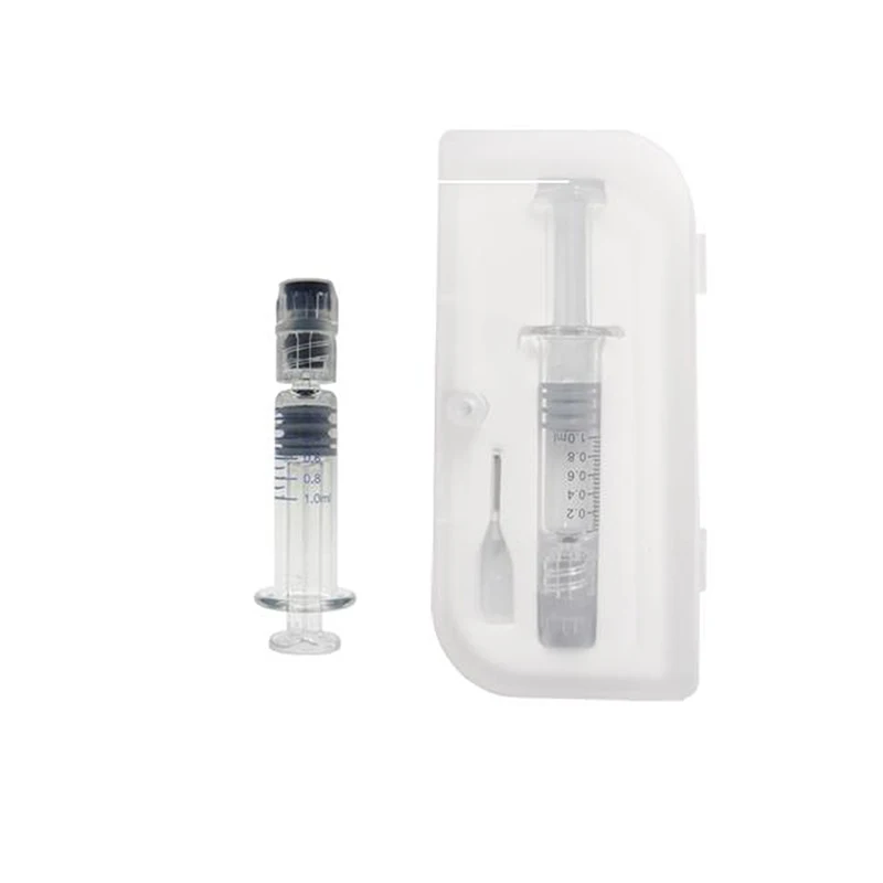 

Reusable Glass Syringe Borosilicate Glass Prefillable Syringe 1ml Heat-resistant Dropship