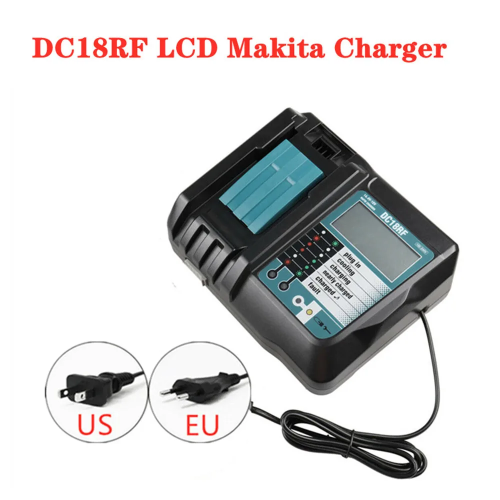 

Зарядное устройство Makita с ЖК-дисплеем, 18 в, 14,4 В, BL1445, BL1440, BL1430, BL1860, BL1840, BL1850