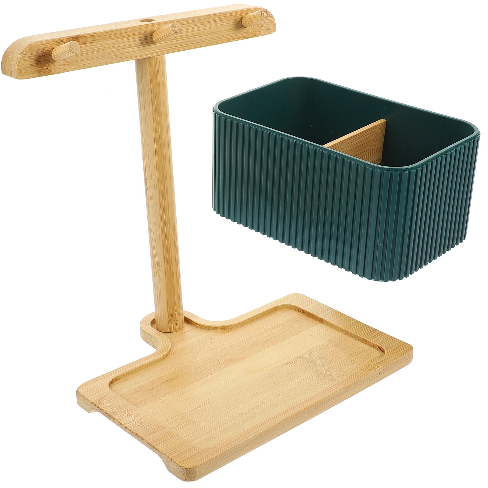 

Holder Storage Organizer Desk Pen Box Key Makeup Necklace Rack Brushjewelry Containerdesktop Tabletop Case Stand Sundries